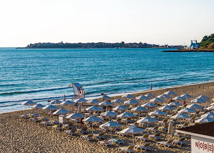 Hotel Nobel Ultra All Inclusive - Free Beach Access Сонячний Берег